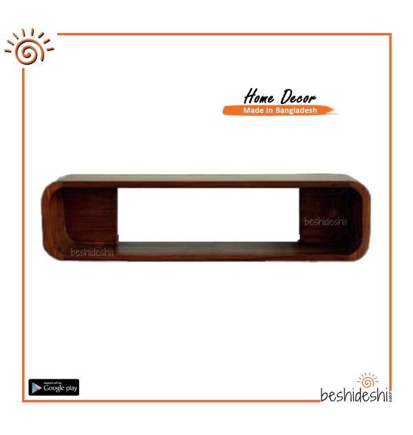 Box Wooden Wall Shelf