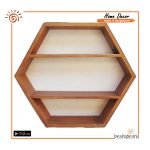 Hexagon Wall Shelf