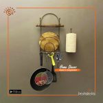 Belon Tissue & Spoon Stand