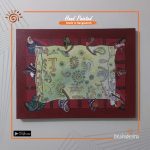 Nakshi Weaving Hand Painted Canvas