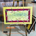 Nakshi Weaving Hand Painted Canvas