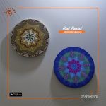 Round Mandala Hand Painted Canvas