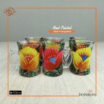 Rickshaw Painted Tea Cup Set