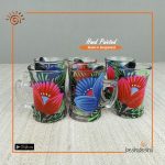 Rickshaw Painted Tea Cup Set