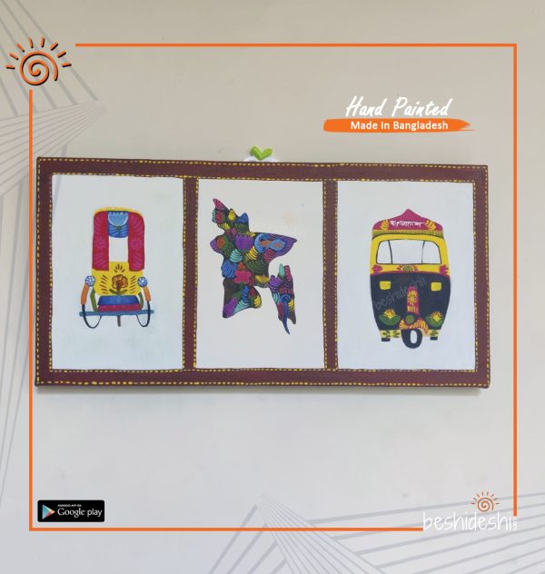 Bangladesh Canvas in Rickshaw Paintings