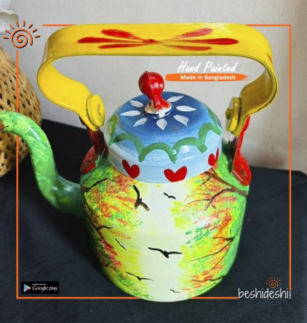 Hand Painted Kettle