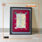 Nakshi Weaving Binding Hand Painted Canvas