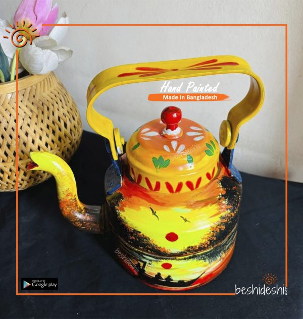 Hand Painted Kettle