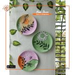 Areca Leaf  Painting Plate