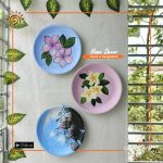 Areca Leaf  Painting Plate