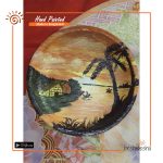 Areca Leaf Scenery Painting Plate