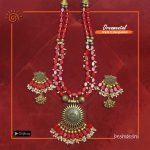 Antique With Stone Jewelry Set