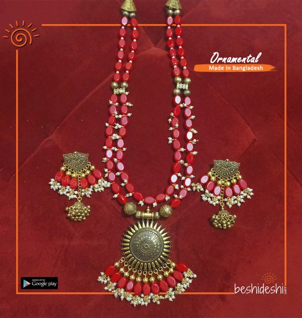 Antique With Stone Jewelry Set