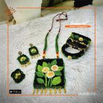 Hand Stitched Jewelry Set