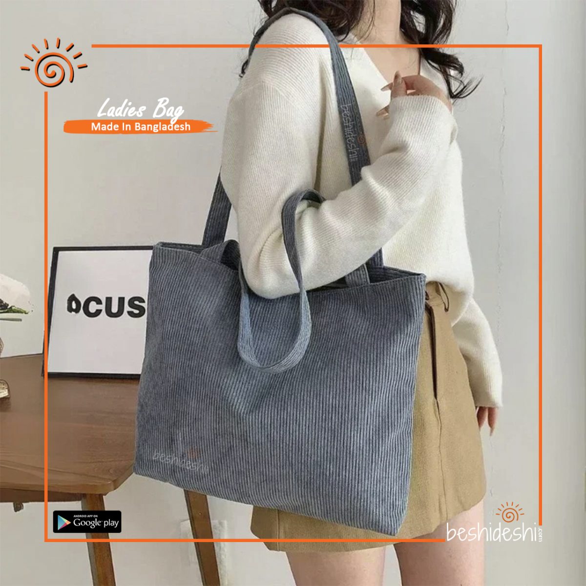 Casual Stylish Tote Bag Set