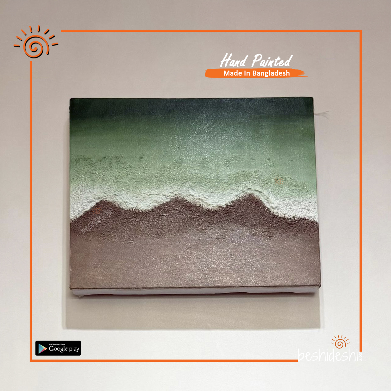 12 Hand Painted Canvas