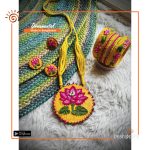 Hand Stitched Jewelry Set