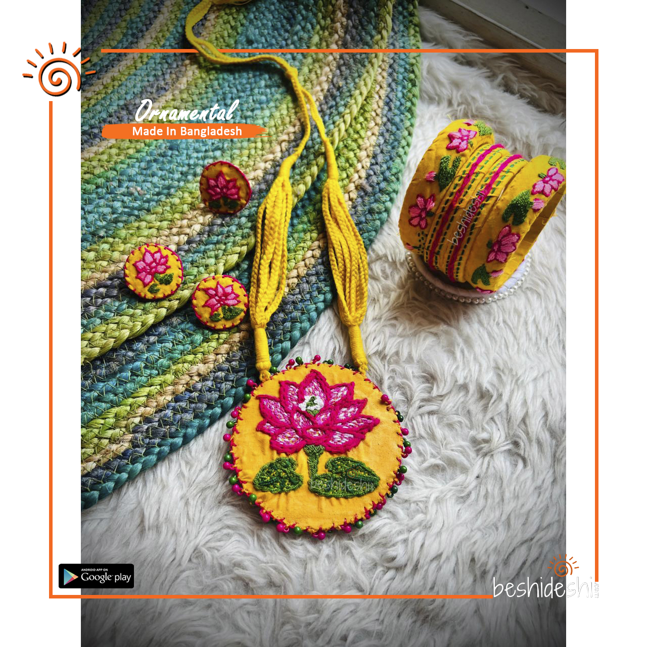 13 Hand Stitched Jewelry Set