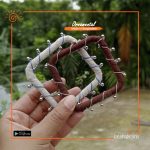 Hand Made Square Shape Bangle Set