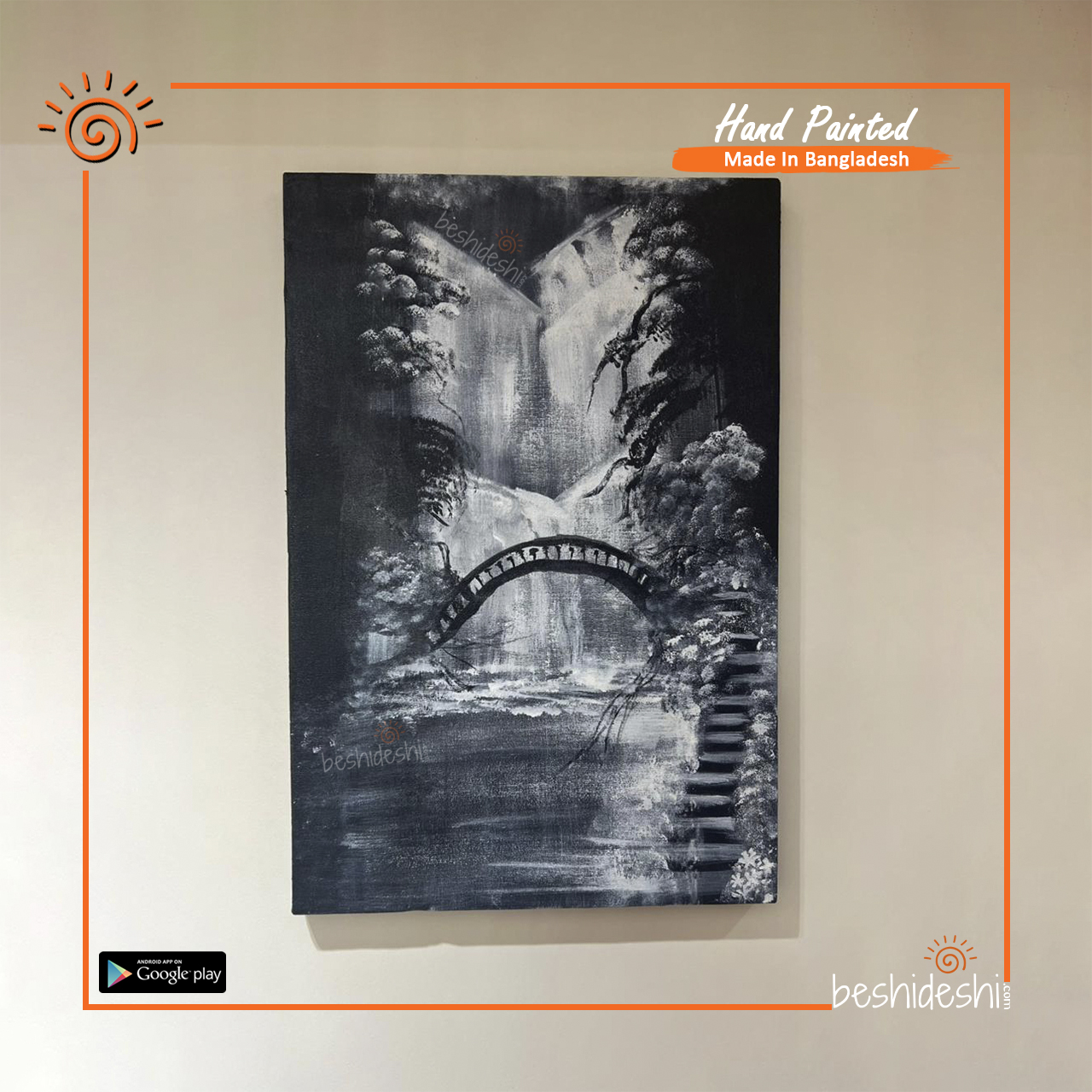 17 Hand Painted Canvas