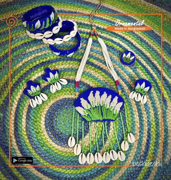 Hand Stitched Jewelry Set