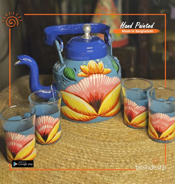 Rickshaw Painted Kettle Set