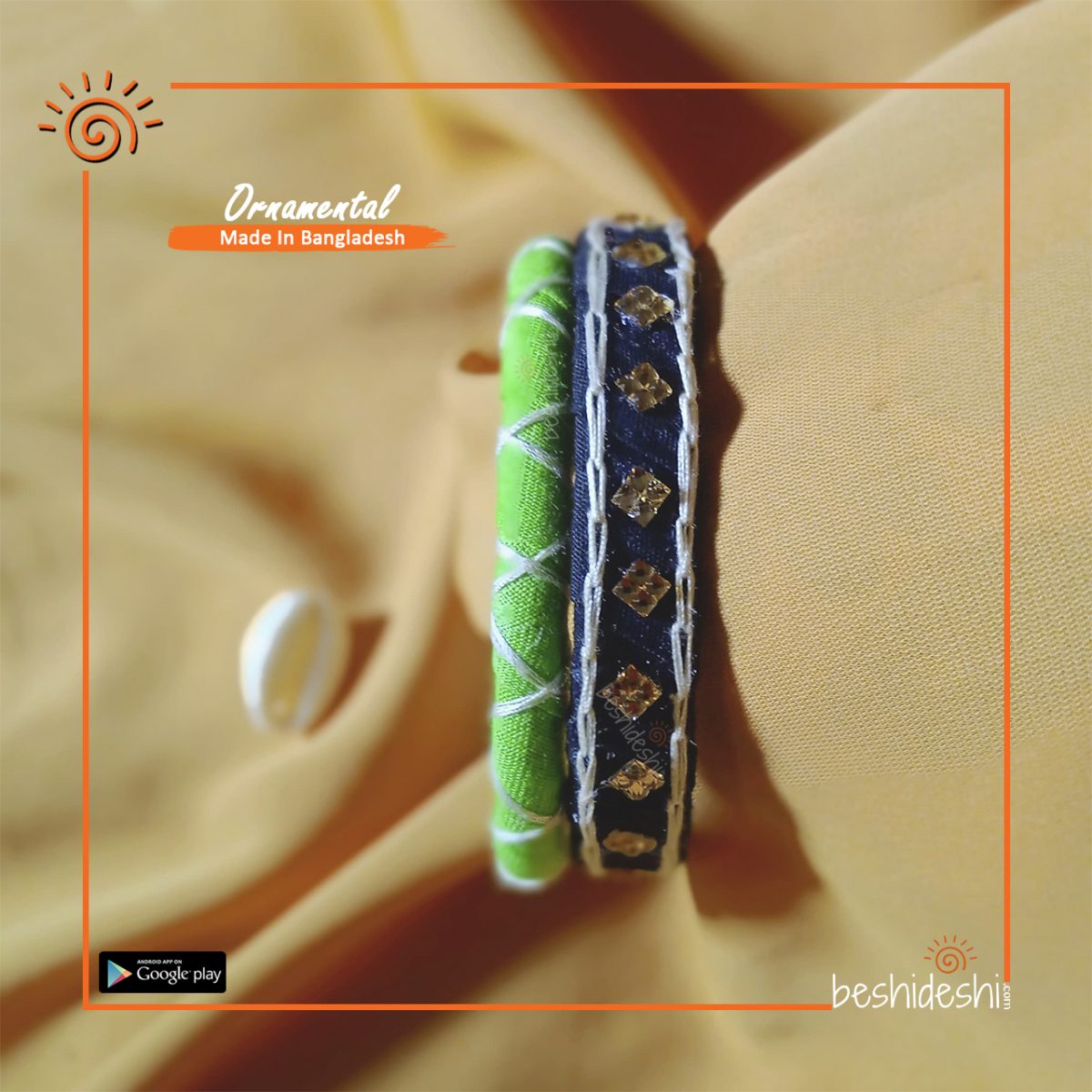 Hand Made Bangle Set