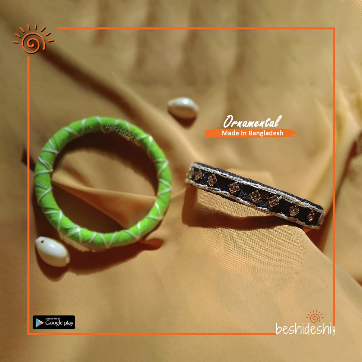 Hand Made Bangle Set