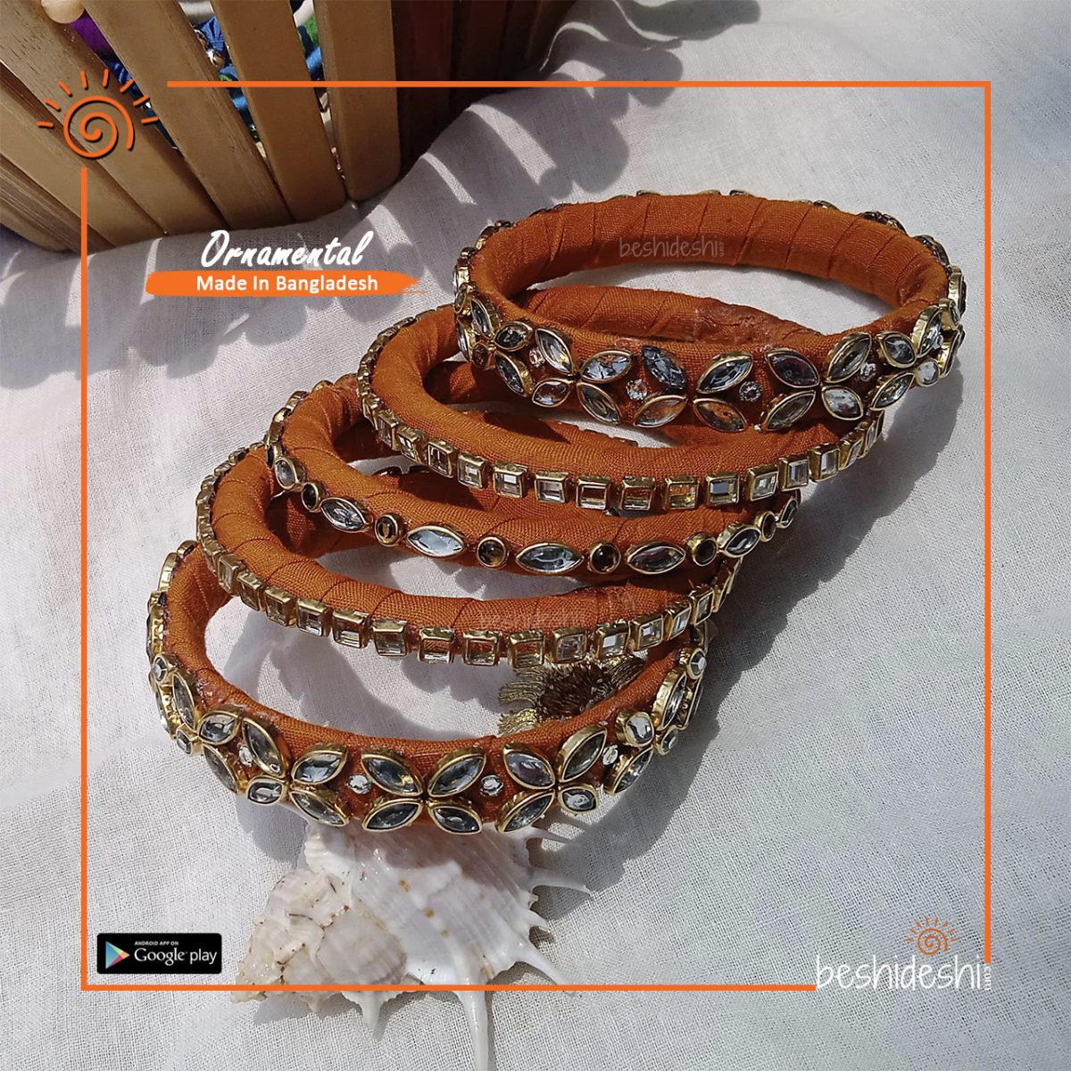 Hand Made Bangle Set