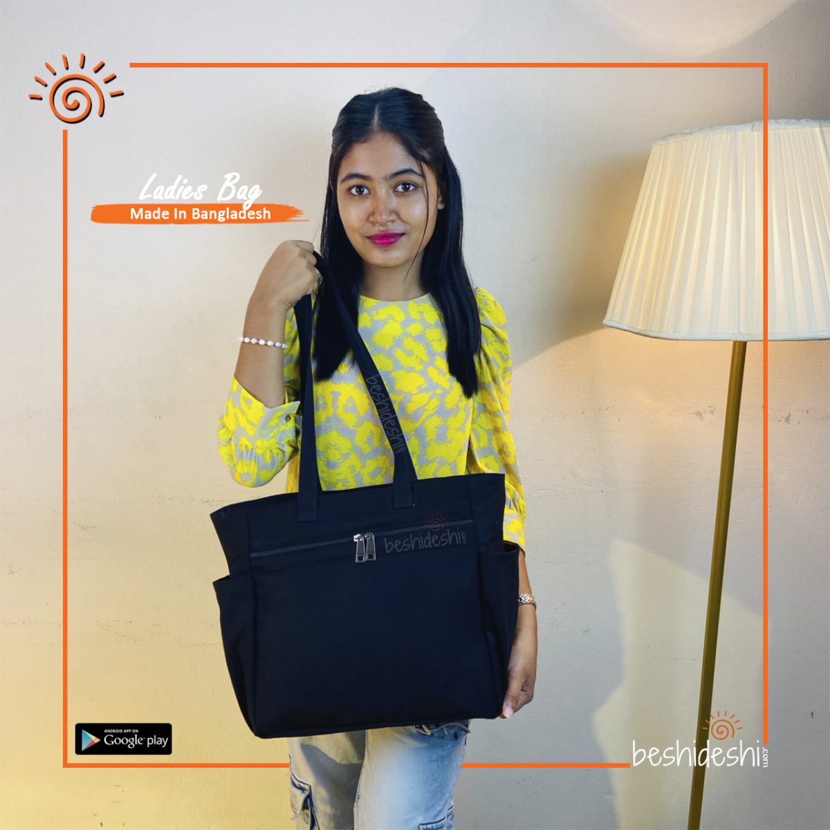 Casual Large Shopper Bag