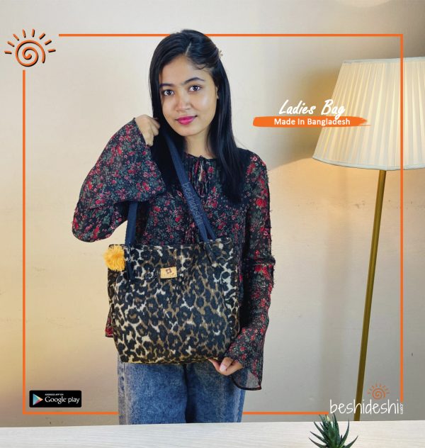 Zebra Style Shoulder Bag