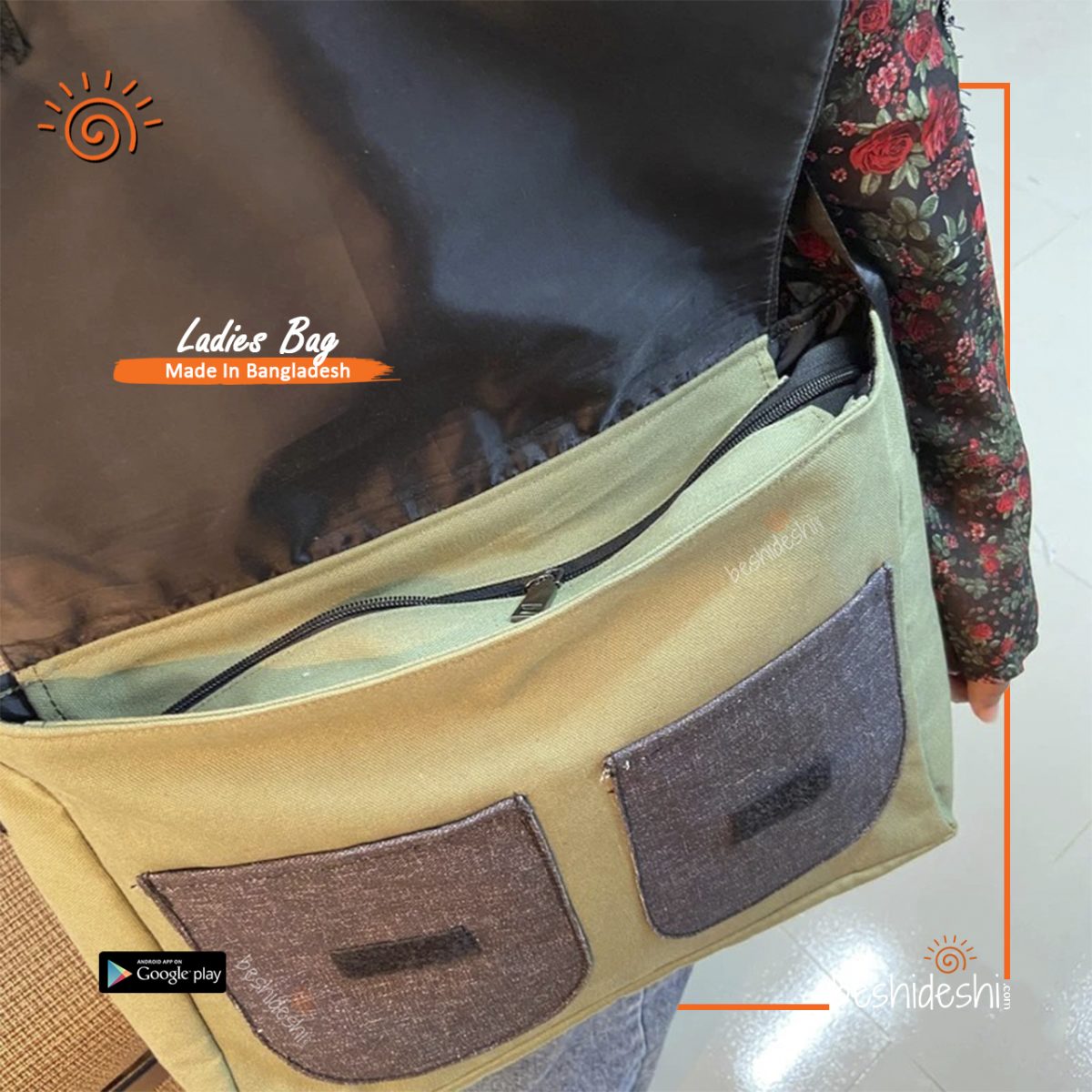 Unisex Crossbody Bag