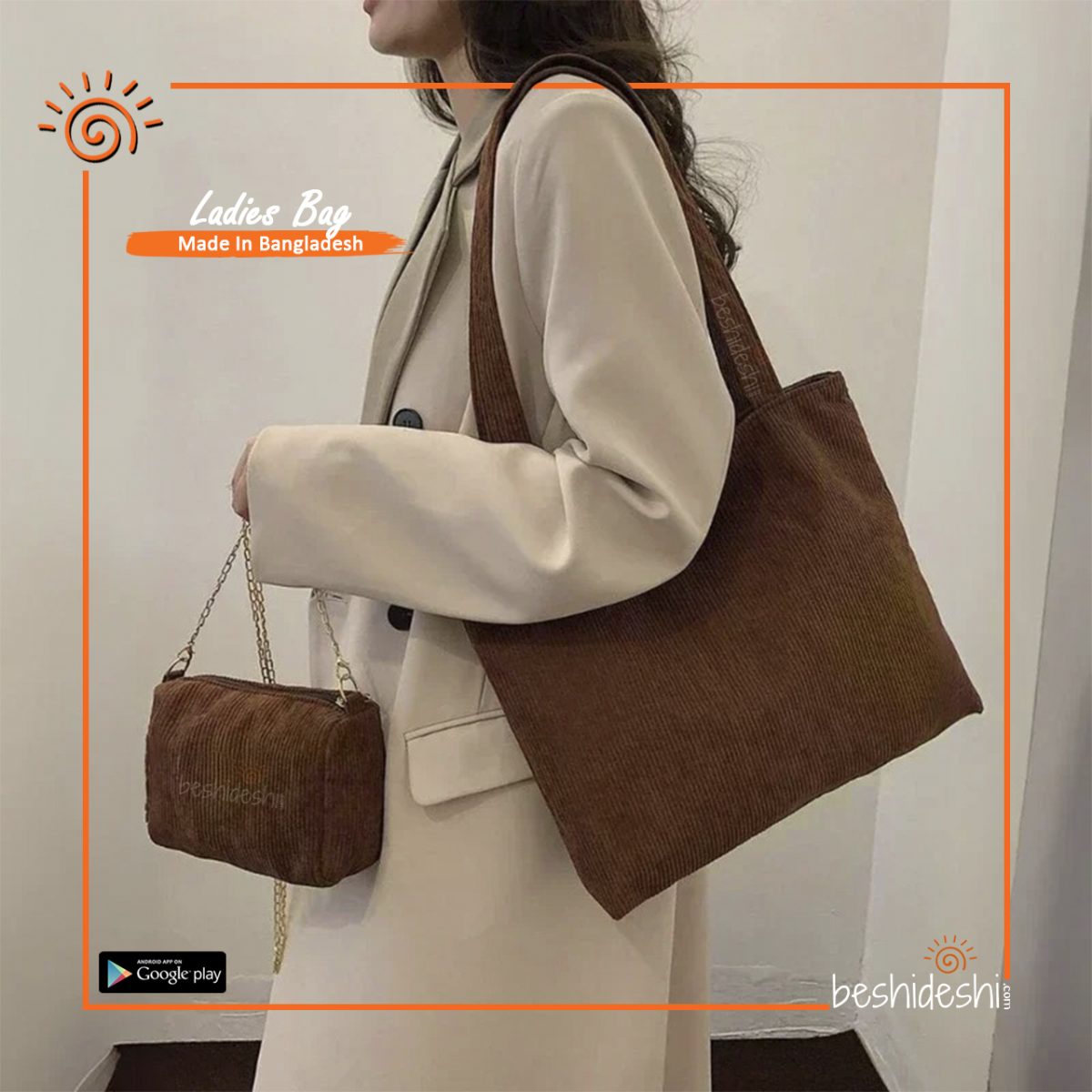 Casual Stylish Tote Bag Set