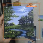 Hand Painted Mini Canvas