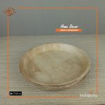 Reusable Areca Round Plate Set (Large)