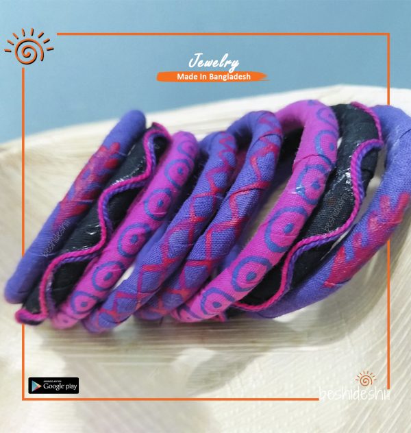Hand Made Bangle Set