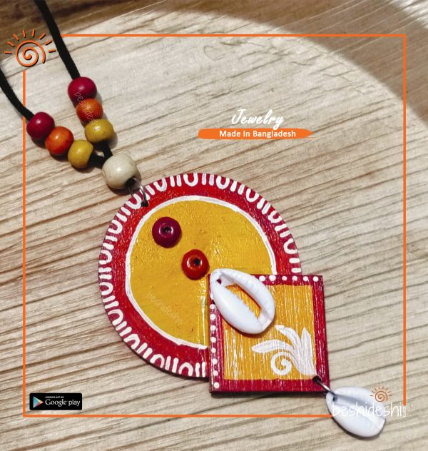 Wooden Handmade Neckpiece