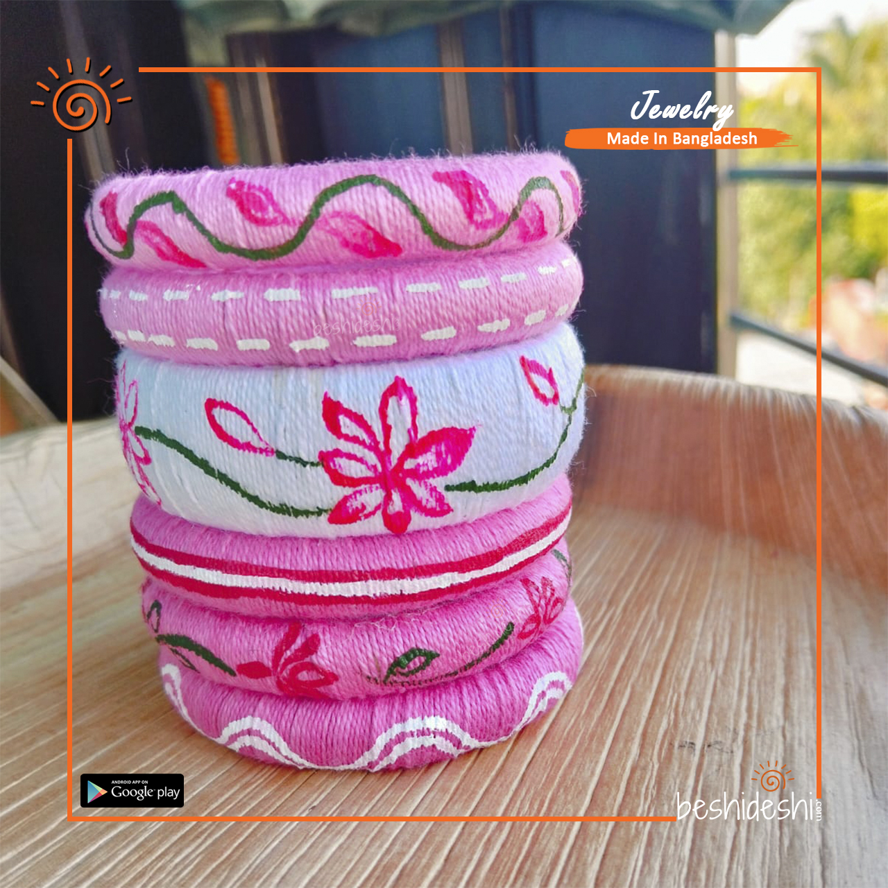 09 Hand Made Bangle Set