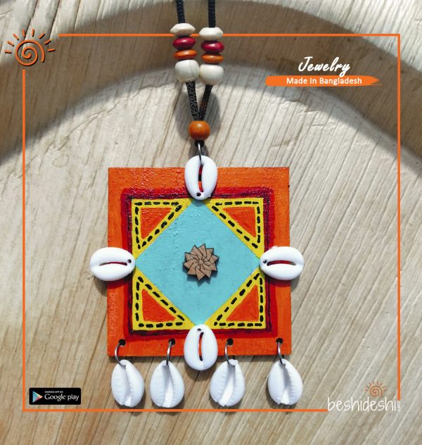 Wooden Handmade Neckpiece