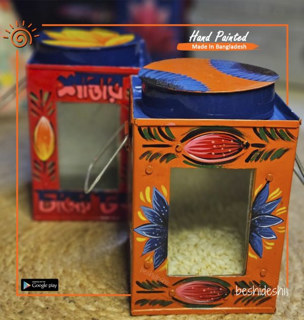 Rickshaw Painted Murir Tin (Medium)