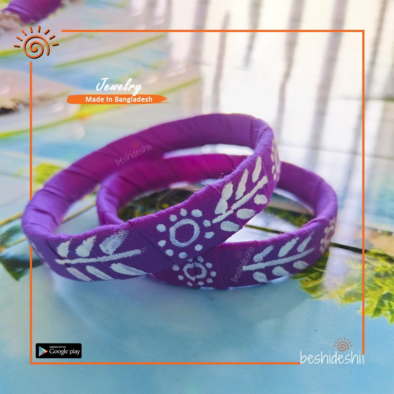 11 Hand Made Bangle Set