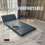 FLOOR MATTRESS – AEGEAN BLUE STRIPE PREMIUM SLEEPING MAT