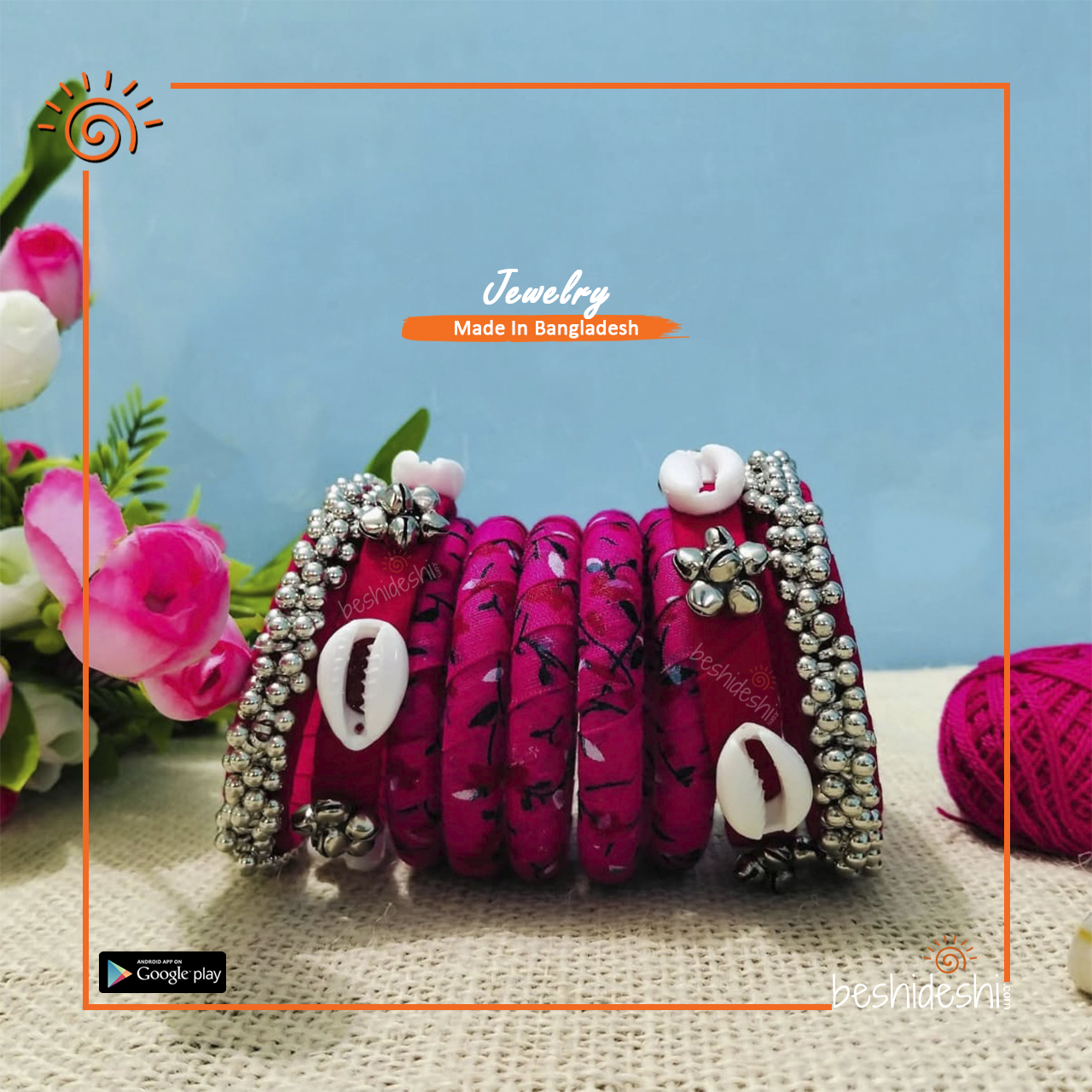 22 Hand Made Bangle Set