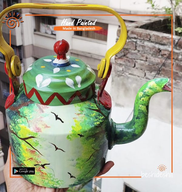 Hand Painted Kettle