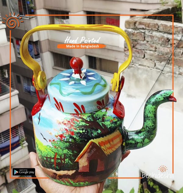 Hand Pained Kettle
