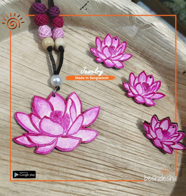 Wooden Handmade Jewelry Set