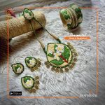 Hand Stitched Jewelry Set