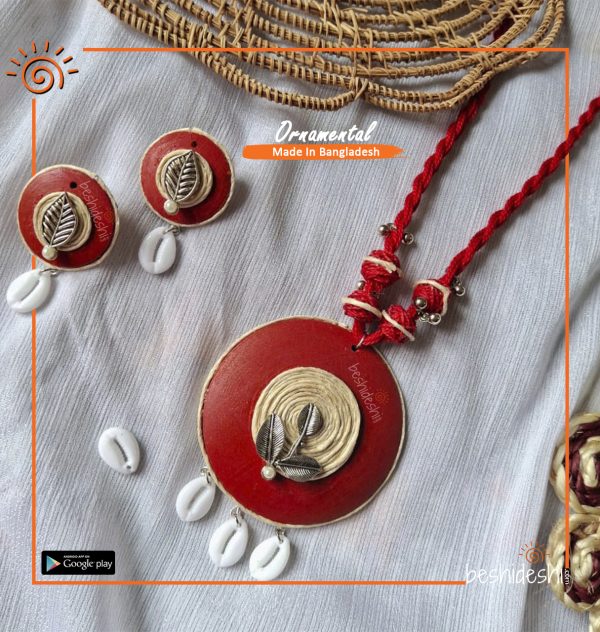 Wooden Handmade Jewelry Set