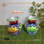 Rickshaw Painted Kalash