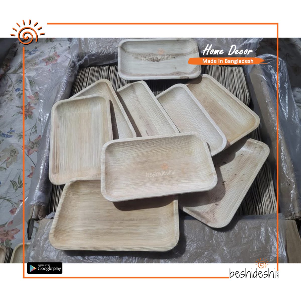 Reusable Areca Tray Set